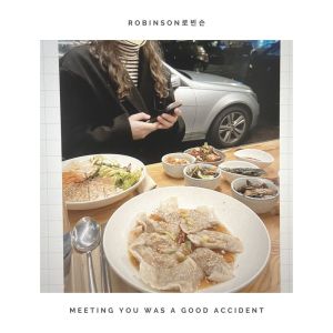 Listen to meeting you was a good accident song with lyrics from Robinson로빈슨