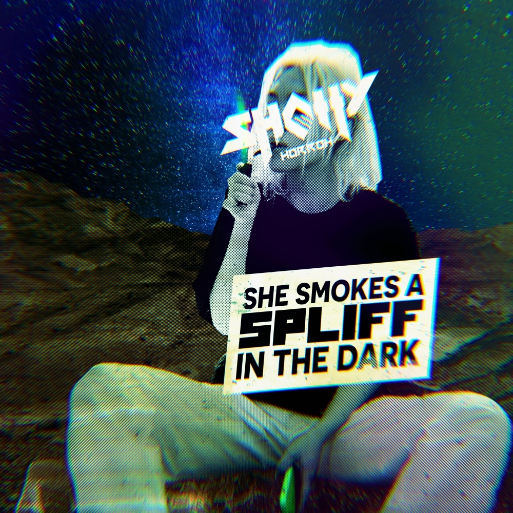 She Smokes a Spliff in the Dark (Explicit)