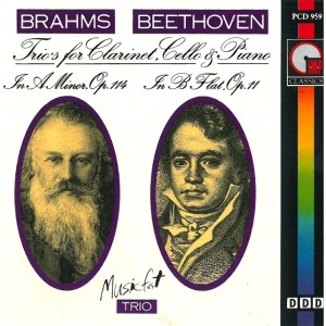 Album Brahms: Trio in Aminor, Op. 114 - Beethoven: Trio in B-Flat Major, Op. 11 from David Campbell