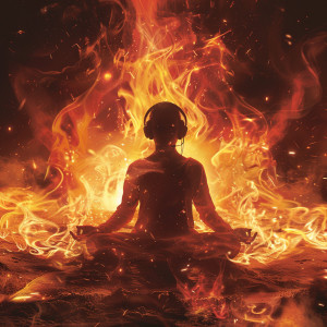 Meditation Music Therapy的專輯Meditation Waves: Fire Serenity