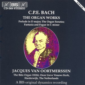 Album Bach, C.P.E.: Organ Works oleh Jacques van Oortmerssen