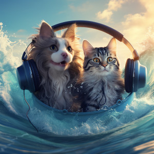Dog Chill Out Music的專輯Serenity Ocean: Pets Relaxing Echoes