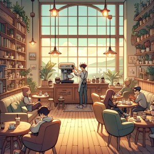 Album Cozy Cafe Cadence from Lofi Nation