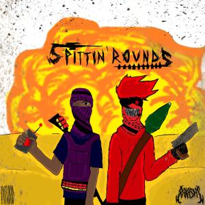 Dengarkan lagu SPITTIN' ROUNDS (feat. !NTWRiXD) (Explicit) nyanyian R4K45H1 dengan lirik