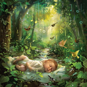 Sleep Music Lullabies for Deep Sleep的專輯Binaural Birds: Baby Sleep Symphony - 92 88 Hz