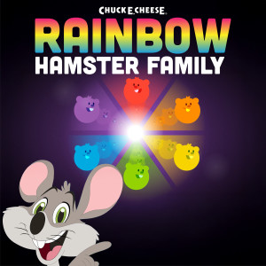 Album Rainbow Hamster Family from Chuck E. Cheese