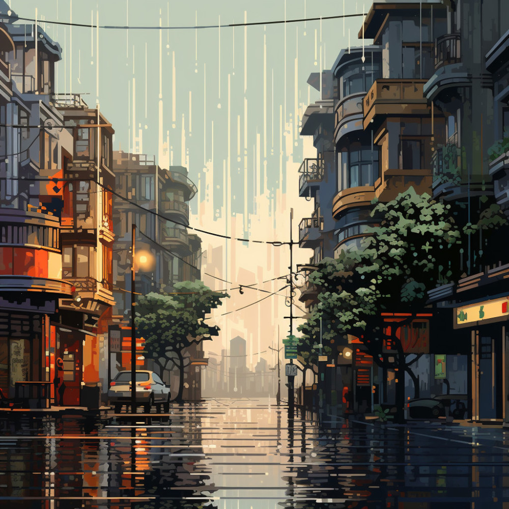 Lluvia Suave Para La Lectura Enfocada