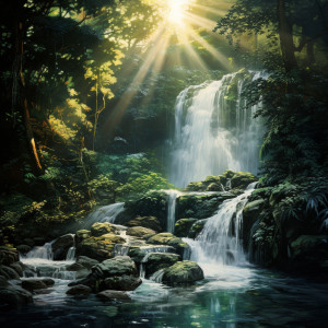 Album Dreamy Waterfall Melodies: Soothing Cascading Sounds oleh The Sound of the Rain
