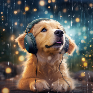 Dog Chill Out Music的專輯Dog Melodies: Rain Music for Canines