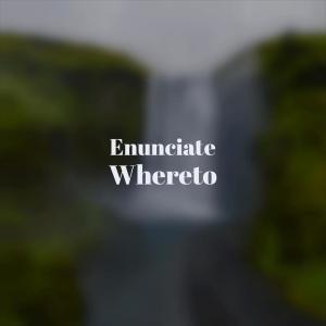 Listen to Enunciate Whereto song with lyrics from Jelson Bral