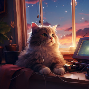 Lofi Purr Harmony: Relaxing Cat Music