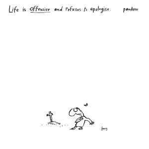 Pankow的专辑Life Is Offensive and Refuses to Apologise