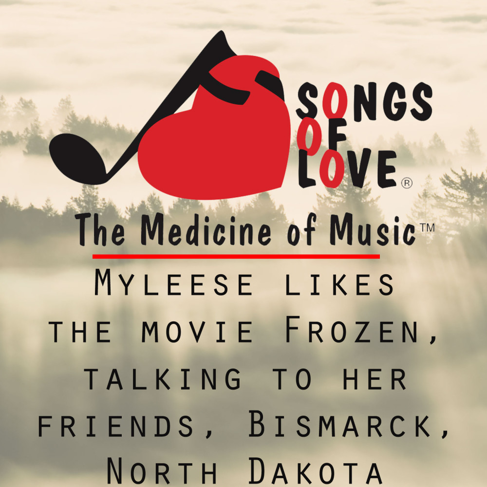 Myleese Likes the Movie Frozen, Talking to Her Friends, Bismarck, North Dakota