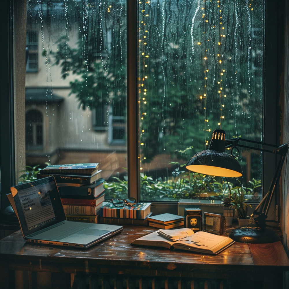 Lluvia Binaural Silenciosa Para Un Enfoque Profundo