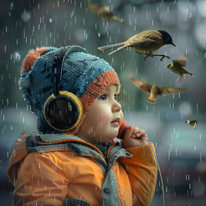 อัลบัม Feathered Lullabies: Rain’s Binaural Melodies for Babies - 92 96 Hz ศิลปิน Binaural Beast