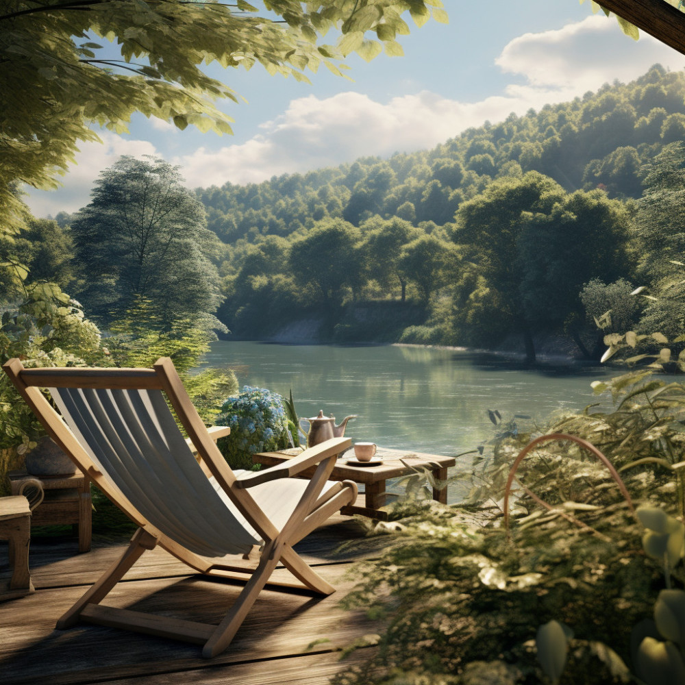 Peaceful River Sounds for Serene Relaxation