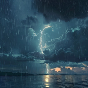 Sleepy Sine的專輯Binaural Rain and Soft Thunder for Restful Nights