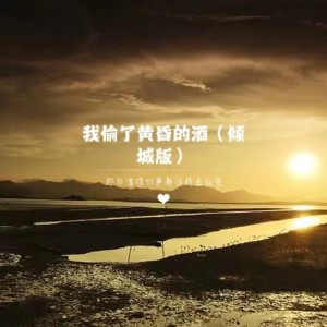Listen to 我偷了黄昏的酒 (倾城版) song with lyrics from 竹子