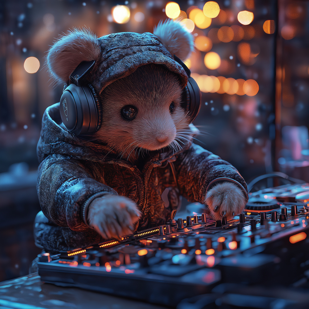 Crazy Hamster Mysterious Xmas Ethereal Jingle