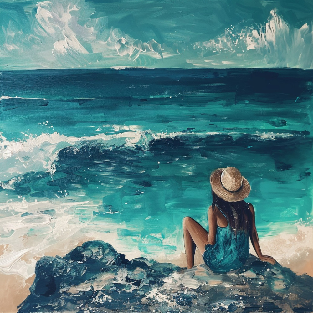 Armonía Relajante Del Mar