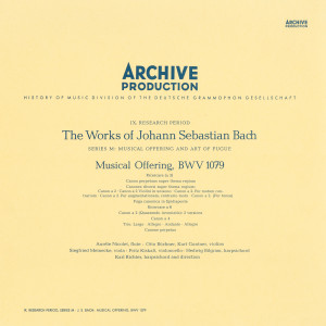 Kurt Guntner的專輯Bach: Musical Offering, BWV 1079