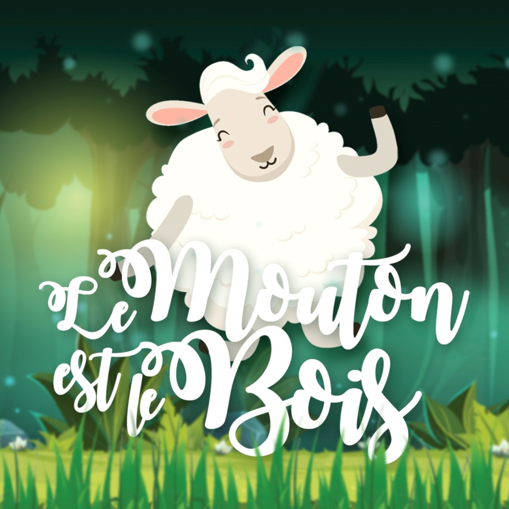 Le mouton est dans le bois