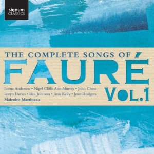 Joan Rodgers的專輯The Complete Songs of Fauré, Vol. 1