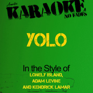 收聽Ameritz - Karaoke的Yolo (In the Style of the Lonely Island, Adam Levine & Kendrick Lamar) [Karaoke Version] (Karaoke Version)歌詞歌曲
