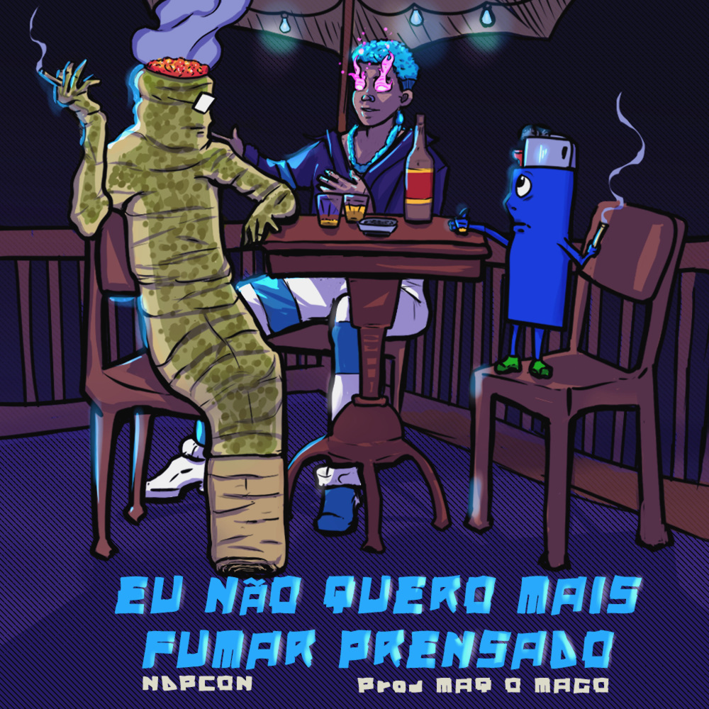 EU NÃO QUERO MAIS FUMAR PRENSADO