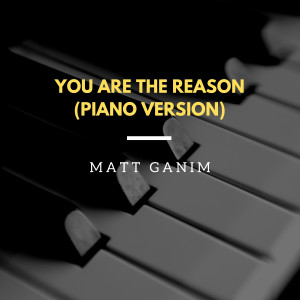 Listen to You Are the Reason (Piano Version) song with lyrics from Matt Ganim