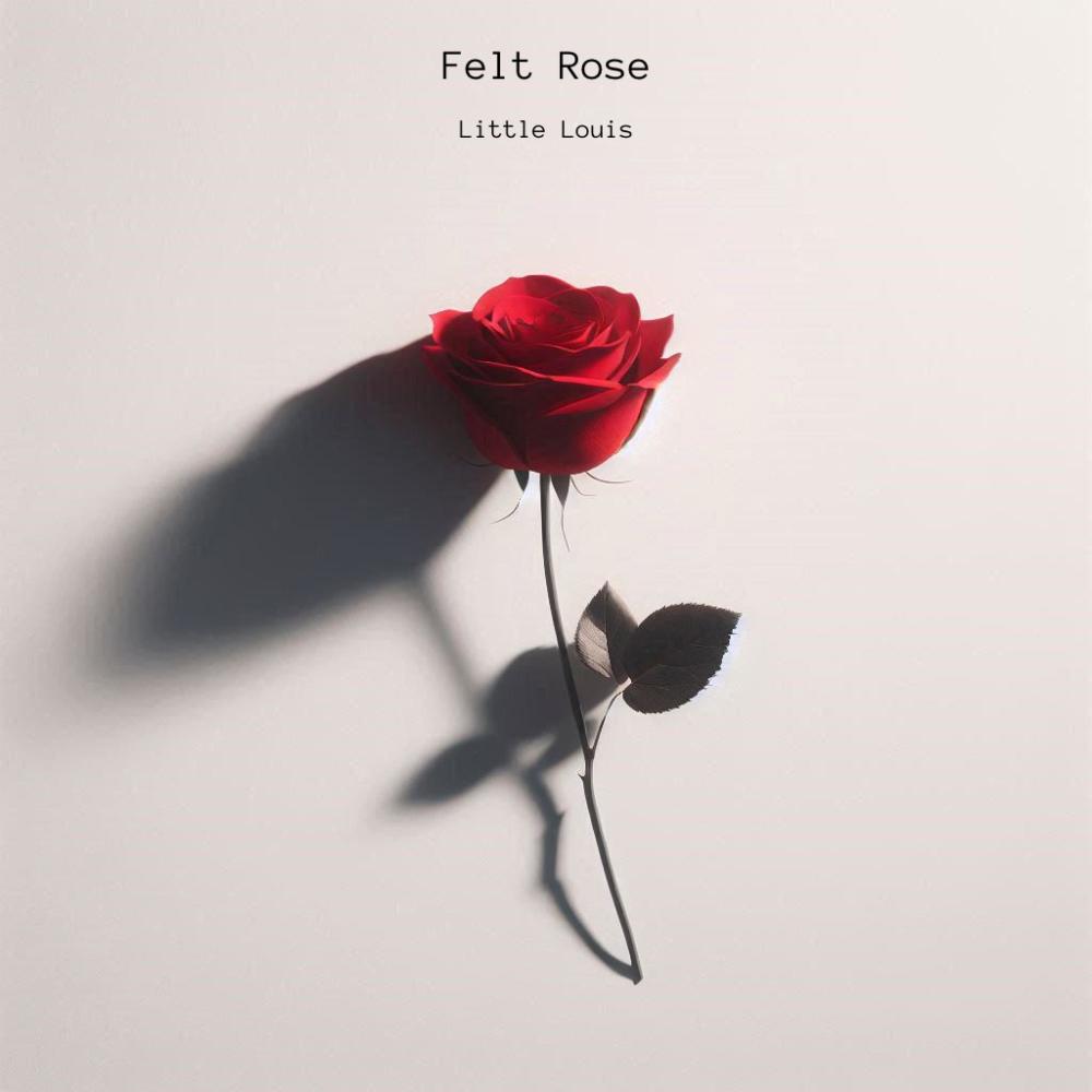 Felt Rose