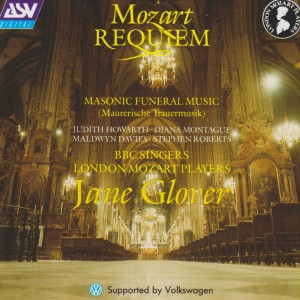 อัลบัม Mozart: Requiem; Maurerische Trauermusik ศิลปิน Diana Montague