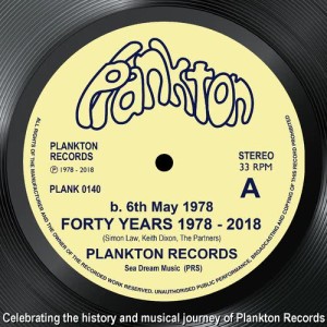 Various Artists的專輯Plankton. B 6th May 1978. Forty Years 1998 - 2018