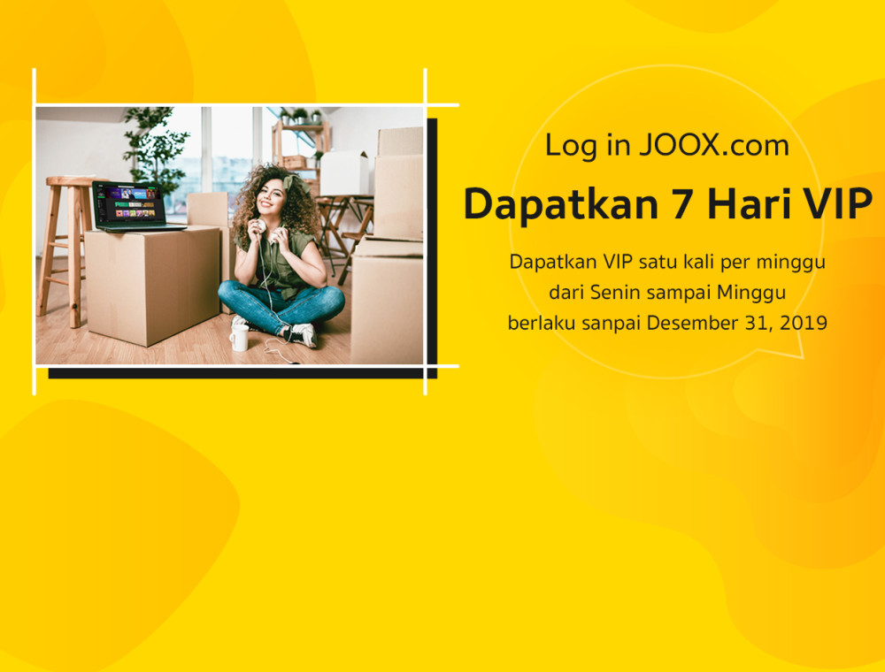 Mau Dapetin JOOX VIP Selama Seminggu Berturut-turut Secara Gratis?