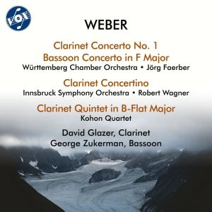 Album Weber: Chamber Work & Concertos from David Glazer