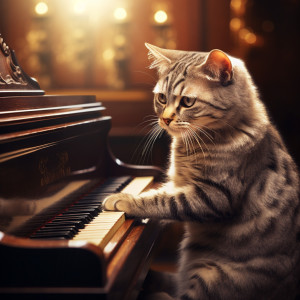 Smooth Lounge Piano的專輯Purring Echoes: Piano Cats Melody