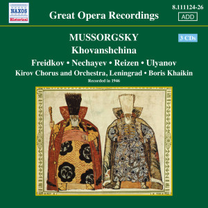 Album Mussorgsky: Khovanshchina (1946) from Boris Khaikin