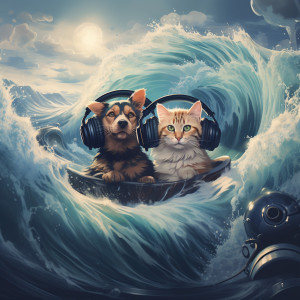 Music for Pets Specialists的專輯Ocean Harmonies: Pets Relaxing Vibes