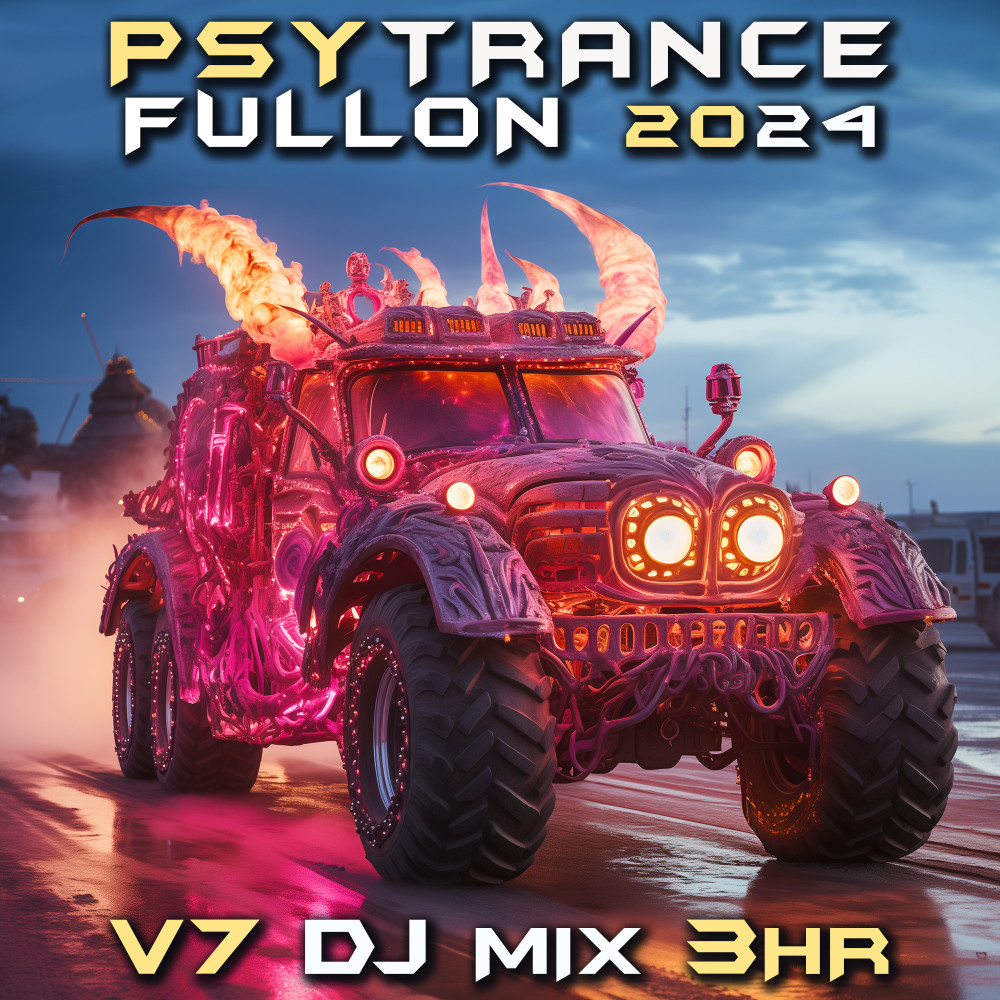 Psy Trance Fullon Power 2024 Top 40 Chart Hits, Vol. 7 (DJ Mix 3Hr)