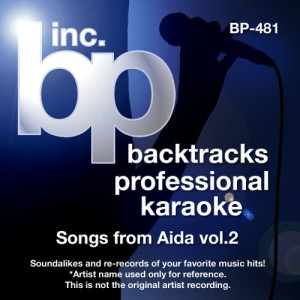 Backtrack Professional Karaoke Band的專輯Songs from Aida, Vol. 2 (Karaoke)