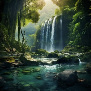 Atmospheric Force的專輯Cats' Calm by the Waterfall: Gentle Cascades