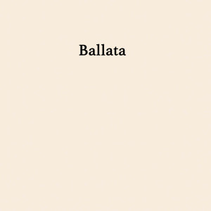 Album Ballata from 