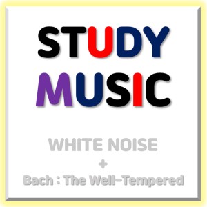 Relaxing Music For Studying And Concentration + White Noise / Bach : The Well-Tempered