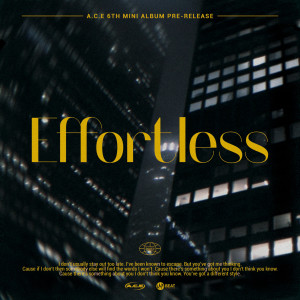 อัลบัม Effortless ศิลปิน A.C.E