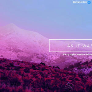 收聽Giovanni Gtz的Harry styles (As It was-Version Gravagerz)歌詞歌曲
