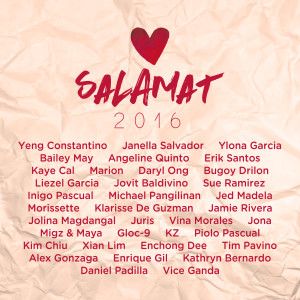 Kapamilya All Star的專輯Salamat (2016)