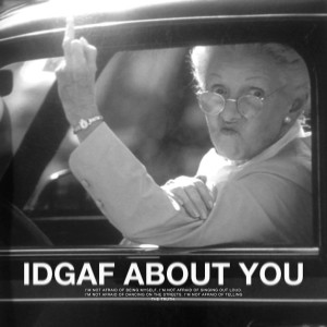 Listen to IDGAF About You (Explicit) song with lyrics from M0NF0RT