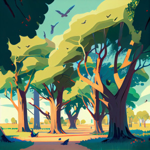 Dengarkan lagu In the Trees nyanyian toy oda dengan lirik