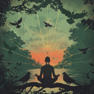 Meditation Music Club的專輯Binaural Birds Mindfulness: Nature’s Meditative Echo - 78 72 Hz