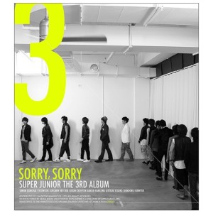Super Junior的專輯쏘리 쏘리 SORRY, SORRY - The 3rd Album